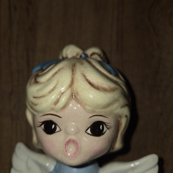 Vintage Hand Painted Christmas Angel - Picture 6 of 6